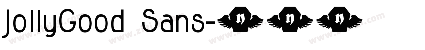 JollyGood Sans字体转换